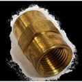 Totaltools 0.125 in. Female Coupling&#44; Brass TO981293